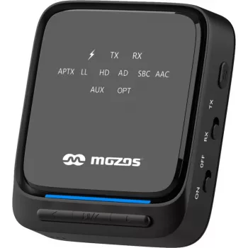 MOZOS B3 aptX HD Bluetooth 5.0 Transmitter & Receiver with Optical/AUX
