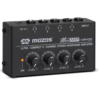 MOZOS HA400 4-Channel Stereo Headphone Amplifier