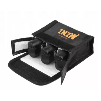 SUNNYLIFE vatrootporna sigurnosna torba za baterije za DJI Mavic Mini / Mini 2 / Mini SE - prima 3 baterije