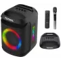 Tonsil Party Dance 800 prijenosni Bluetooth zvučnik za zabave s karaokama, disco LED, 80 W RMS, 2x8 inčni woofer, crni