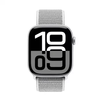 Crong Nylon Sport Loop remen za Apple Watch 38/40/41/42 mm (Silver Grey)