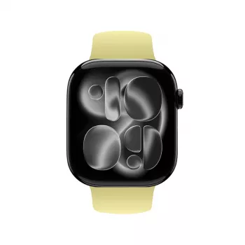 Crong Liquid - remen za Apple Watch 38/40/41/42mm (slammasto žuta)