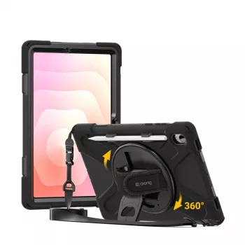 Crong Defender Plus maska za Samsung Galaxy Tab S11 11 inch - crna