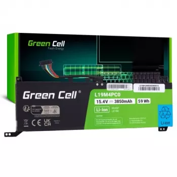 Green Cell L19M4PC0 baterija za Lenovo Legion 5/5P/7, 60Wh, 15,36V, 3900mAh, 4 ćelije, Li-ion, crna