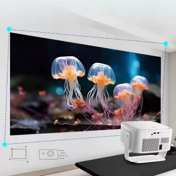 Zenwire PrimeView IMC460 Pro mini projektor prijenosni Android 14 Wi-Fi