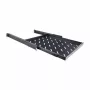 RACKTEL RL-P800W 1U 19 inch izvlačna polica za ormare dubine 800 mm, nosivost 50 kg, crna