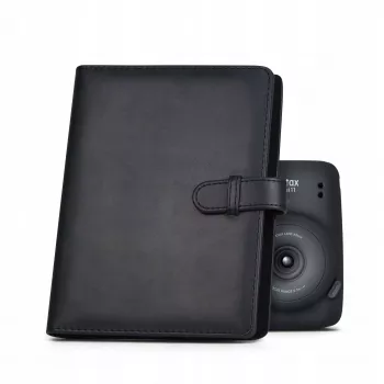 LOVEINSTANT fotoalbum 128 fotografija za Fujifilm Instax Mini 40 12 11 9 8 7 Evo Liplay Link / crni