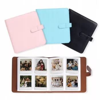 LOVEINSTANT fotoalbum 288 fotografija za Fujifilm Instax Square SQ1 / SQ6 / SQ10 / SQ20 / Square Link / Share SP-3, crni