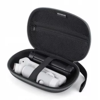 SUNNYLIFE zaštitna futrola tvrda torbica za pametni telefonski gimbal - kompatibilna s Insta360 Flow, DJI Osmo Mobile 6/5/4/SE/3/2, Zhiyun, Feiyu - crna EVA futrola
