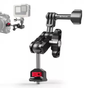 PULUZ Magic Arm 1/4 inch nosač za GoPro / SJCAM / Xiaomi / DJI / Insta360 PU842B
