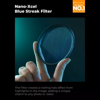 K&F Concept anamorfni filtar Blue Streak 72mm