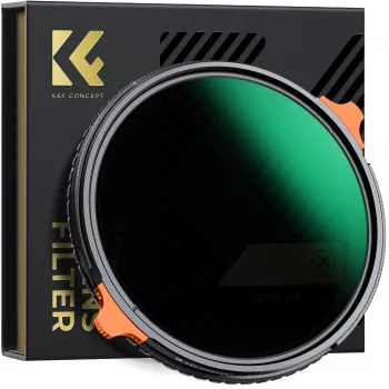 K&F Concept hibridni filtar 2 u 1, 58mm, CPL polarizator + varijabilni ND4-ND64 sivi fader KF01.1913