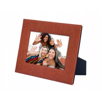 Stalak za fotografije 10x15 cm smeđi uspravni vodoravni Loveinstant smeđi