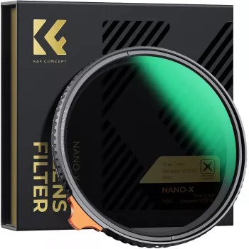 K&F Concept varijabilni ND filtar ND2-ND32 82mm True Color MRC Nano X