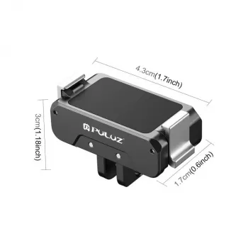 PULUZ PU995B adapter za montažu 1/4 + GoPro sustav za DJI Osmo Action 4 / 3