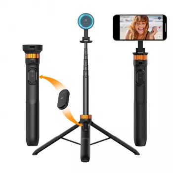 KF selfie stick stativ 162 cm magnetski MagSafe za pametni telefon s daljinskim upravljačem Kf09.139