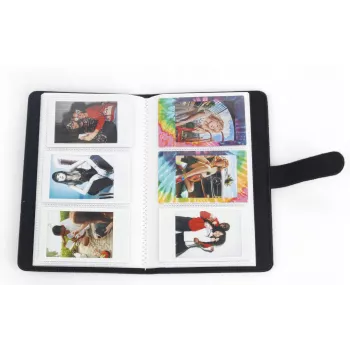 LOVEINSTANT fotoalbum za 96 fotografija kompatibilan s Fujifilm Instax Mini 99, 12, 40, 11, 9, Evo, LiPlay, Link – dizajn tulipana