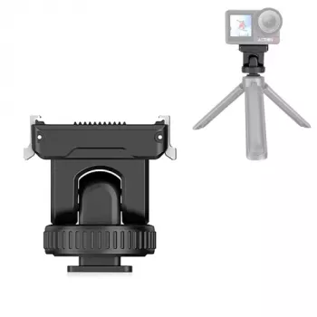 PULUZ adapter nosača s brzim otpuštanjem 1/4 inch navoj i hladna cipela za DJI Osmo Action 3/4/5 Pro PU727B