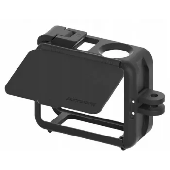 SUNNYLIFE okvirni nosač + poklopac objektiva za DJI Osmo Action 5 Pro / 4 / 3 - crni