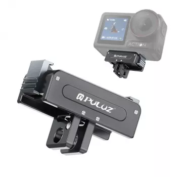 PULUZ 1/4 inch adapter za GoPro nosač za DJI Osmo Action 5 Pro / 4 / 3 - crni