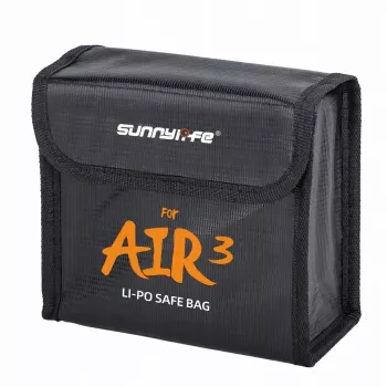 SUNNYLIFE vatrootporna torba za 3 DJI Air 3 / 3S baterije