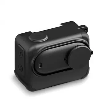 PULUZ silikonska zaštitna futrola s poklopcem objektiva za Insta360 GO 3 / GO 3S - crna (PU772B)