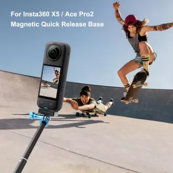 PULUZ magnetski nosač za brzo otpuštanje za Insta360 X5 / X4 Air / Ace Pro 2 / PU771B