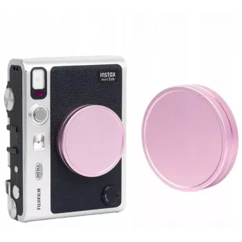 LOVEINSTANT zaštitni poklopac objektiva za Fujifilm Instax Mini Evo - ružičasti