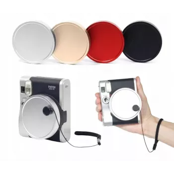 LOVEINSTANT Protective Lens Cap Cover for Fujifilm Instax Mini 90 - Red