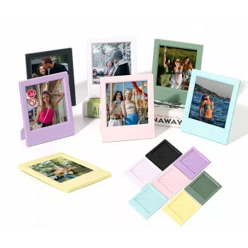 LOVEINSTANT set od 7 šarenih okvira za slike za Polaroid I-Type, 600, SX-70 instant film