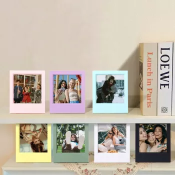 LOVEINSTANT set od 7 šarenih okvira za slike za Polaroid I-Type, 600, SX-70 instant film