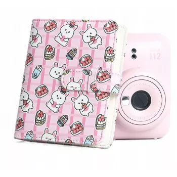 LOVEINSTANT fotoalbum 64 fotografije za Fujifilm Instax Mini 99 41 12 40 11 Evo LiPlay Link, dizajn jagode i zečevi