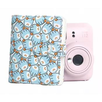 LOVEINSTANT fotoalbum 64x za Fujifilm Instax Mini 99 41 12 40 11 Evo Liplay Link / plavi pingvini