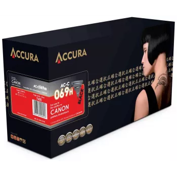 Accura toner kartuša Canon CRG-069H (5098C002) zamjenska XL visokog kapaciteta crna
