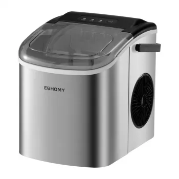 EUHOMY IM001 aparat za led, 1,2 L, 12 kg/24h, srebrni
