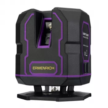 Ermenrich LV30 PRO laserski nivelir - 3x360° zeleni 12 linija, samonivelirajući, IP54