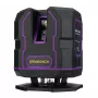 Ermenrich LV30 PRO laserski nivelir - 3x360° zeleni 12 linija, samonivelirajući, IP54