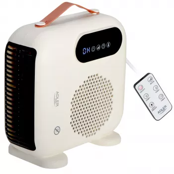 Adler AD 7756 keramička grijalica 1500W crna