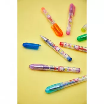 Janod gel olovke Mini 8 boja Fruity Cuties 6+