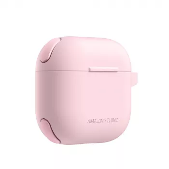 AMAZINGTHING Omni maska za AirPods 4 - ružičasta