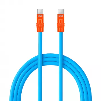 Newell USB-C na USB-C kabel 100W, 2m, silikon, plavo-narančasti