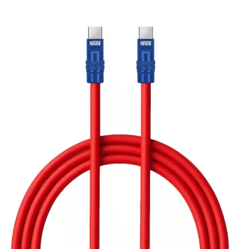 Newell USB-C na USB-C kabel 100W 2m silikon crveno-mornarskoplavi