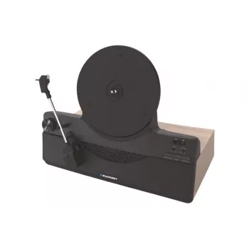 Blaupunkt VT100BK Vertical Turntable, Bluetooth In/Out, Black