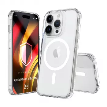 3MK PROTECTION Apple iPhone 16 Pro Max Hardy LiqForce MagCase - crna