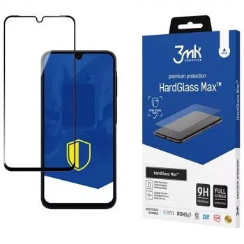 3MK HardGlass Max kaljeno staklo za Samsung Galaxy A16 4G/5G / A17 4G/5G (crno)