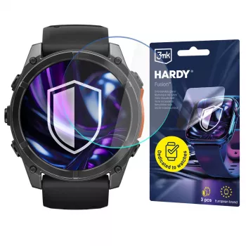 3MK PROTECTION Hardy Fusion zaštita zaslona za sat Garmin Fenix 8 Pro 51mm (Amoled, MicroLED)