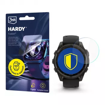 3MK PROTECTION Hardy Fusion zaštita zaslona za sat Garmin Fenix 8 Solar/Sapphire 47mm
