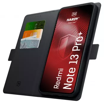 3MK PROTECTION Redmi Note 13 Pro+ - 3mk Hardy Foldy maska crna