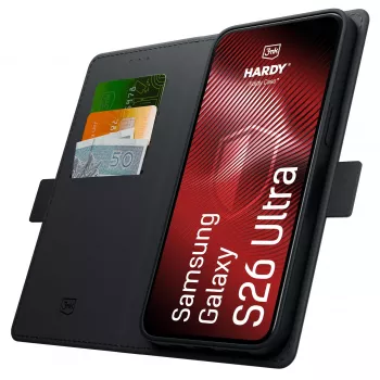 3MK PROTECTION Samsung Galaxy S26 Ultra - 3mk Hardy Foldy maska crna