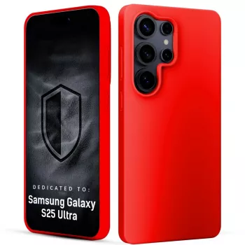 3MK PROTECTION Samsung Galaxy S25 Ultra - 3mk Hardy Mellow Case crvena
